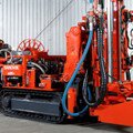 Sandvik DU311-T tracked ITH production drill rig